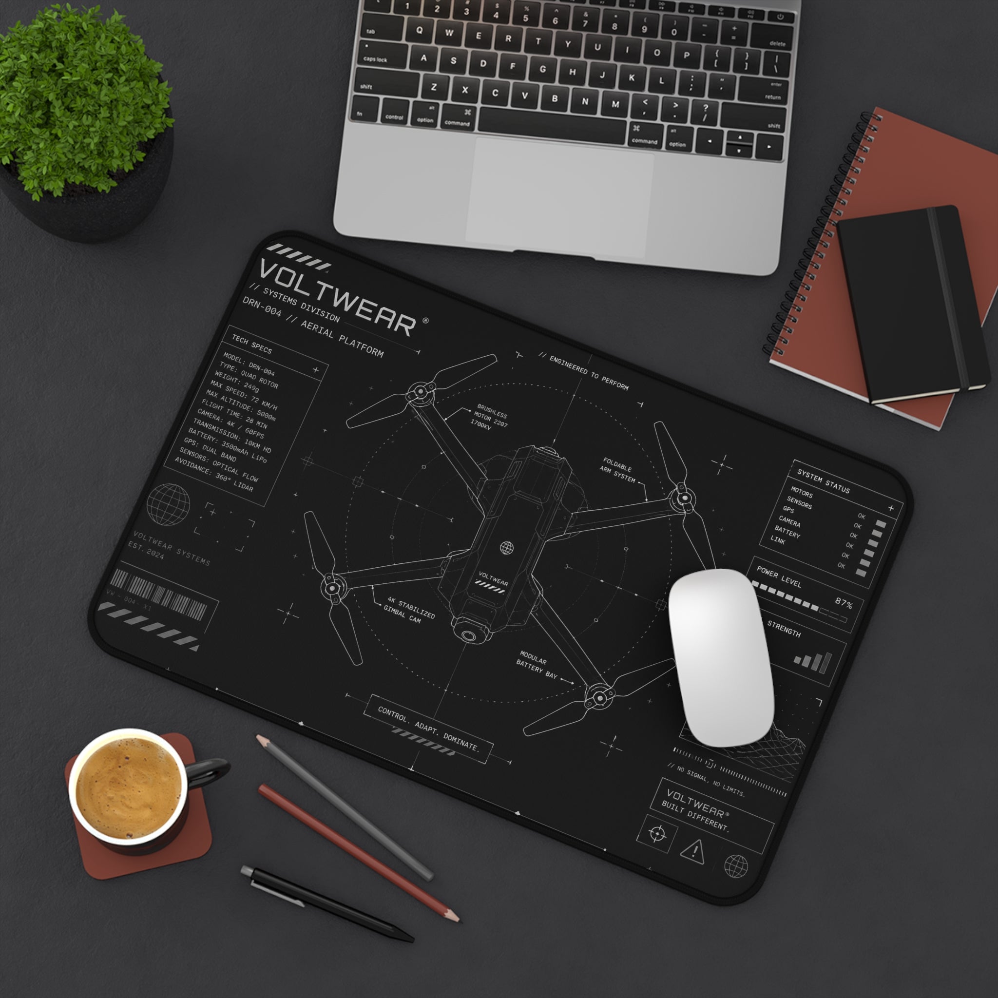 Voltwear DRN-004 Desk Mat